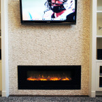 Electric Fireplace In Family Room