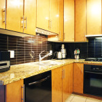 Open Kitchen with Granite Countertops