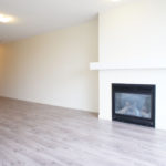 Living and Dining Room with Gas Fireplace
