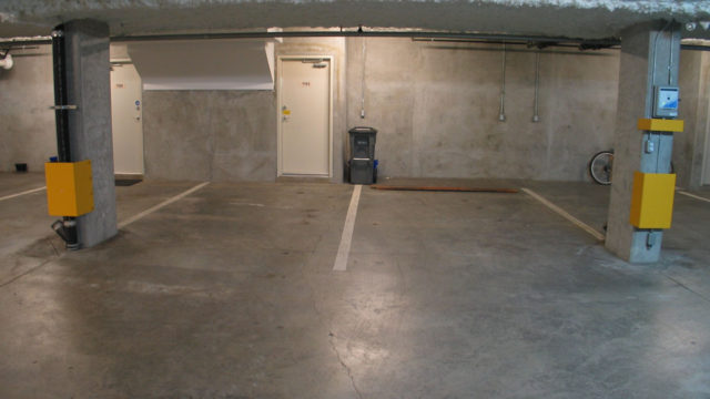 2 Side-by-Side Parking Stalls with Direct Access to the Unit