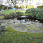 Fountain and Courtyard Outside The Unit