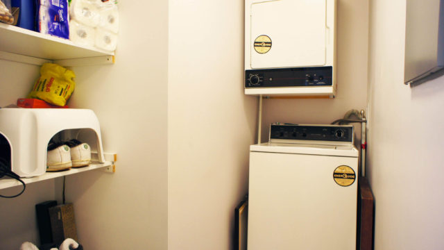In-suite Laundry Room with Washer and Dryer